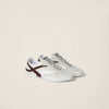 White/Burgundy