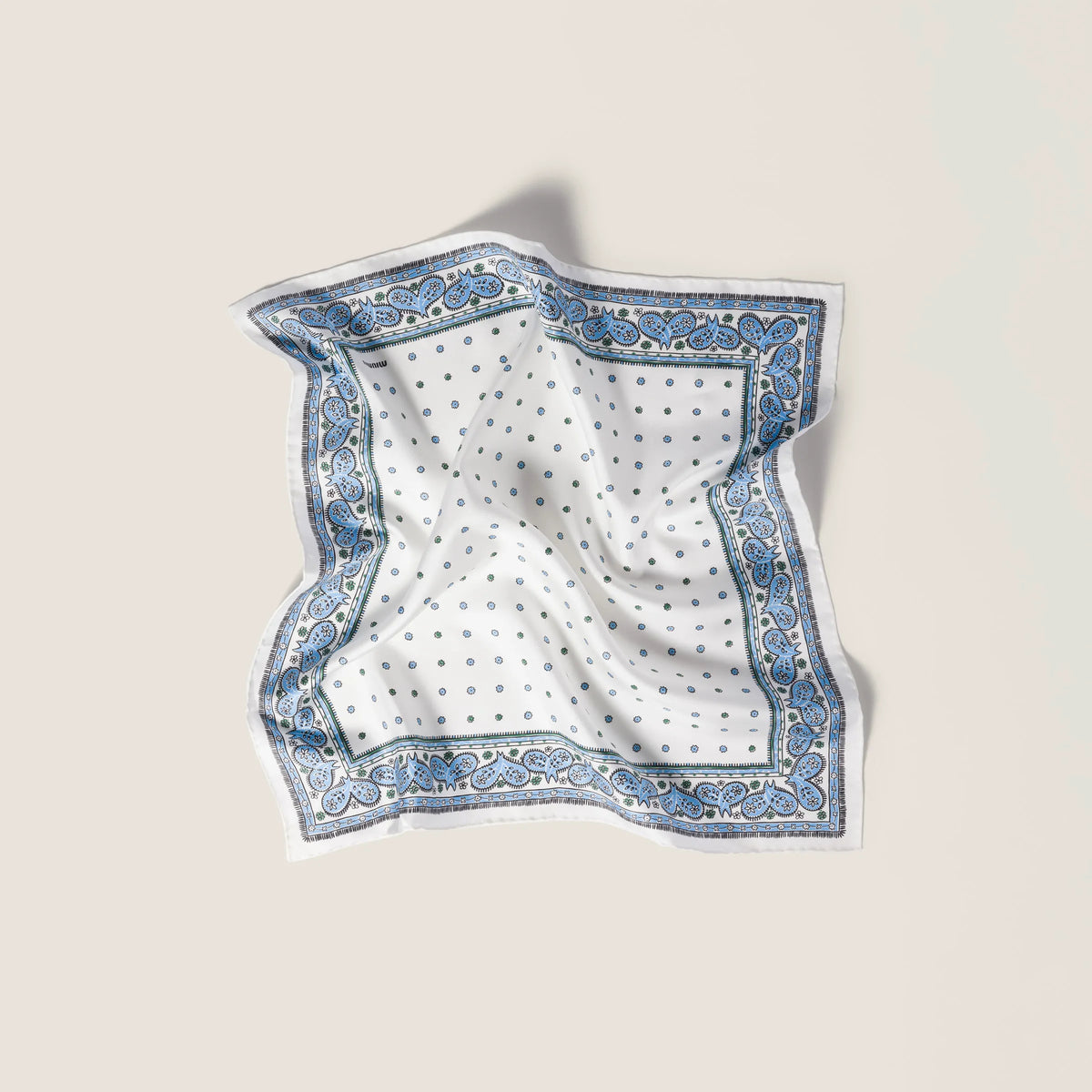 WHITE+BABY BLUE