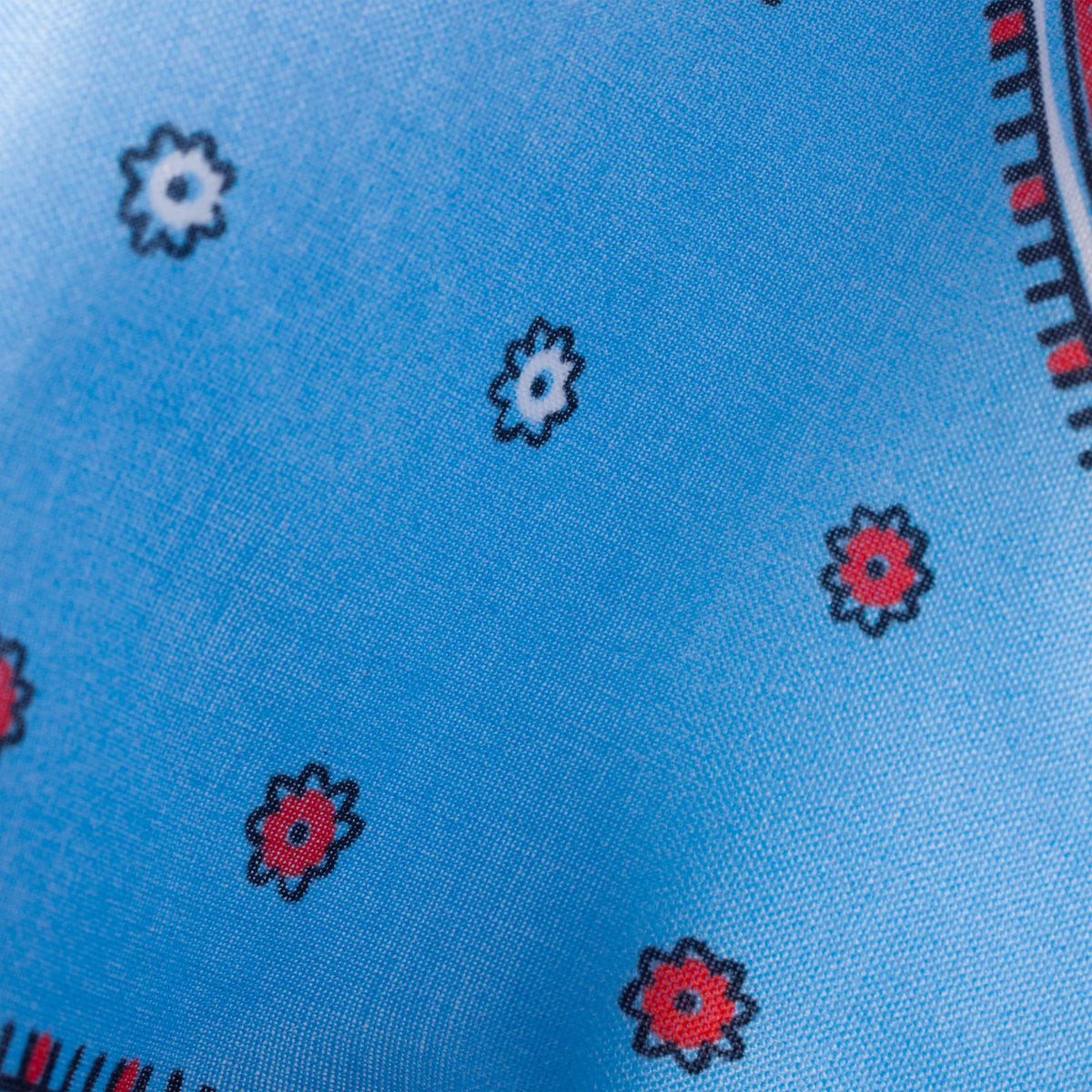 Periwinkle/Red