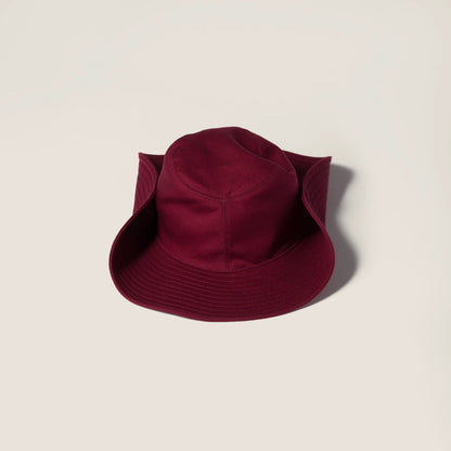 Burgundy/White
