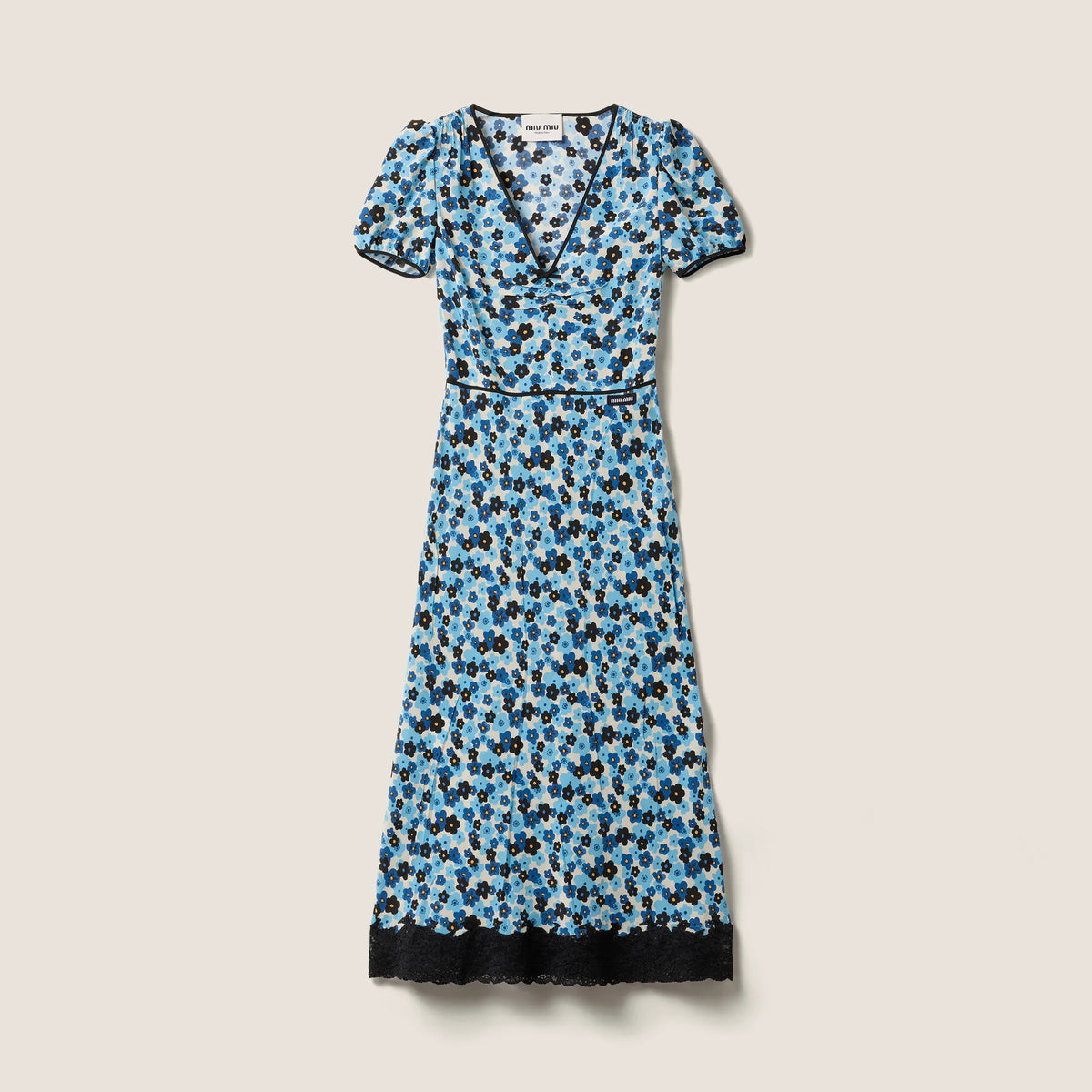 Ivory/Light Blue