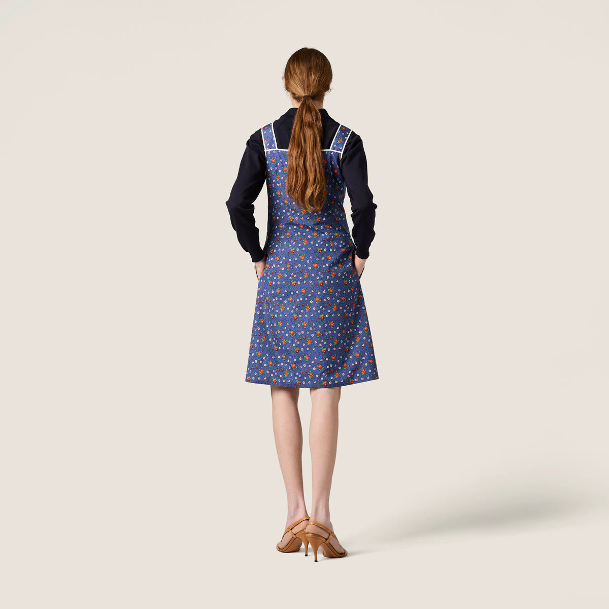 Navy Blue/Orange