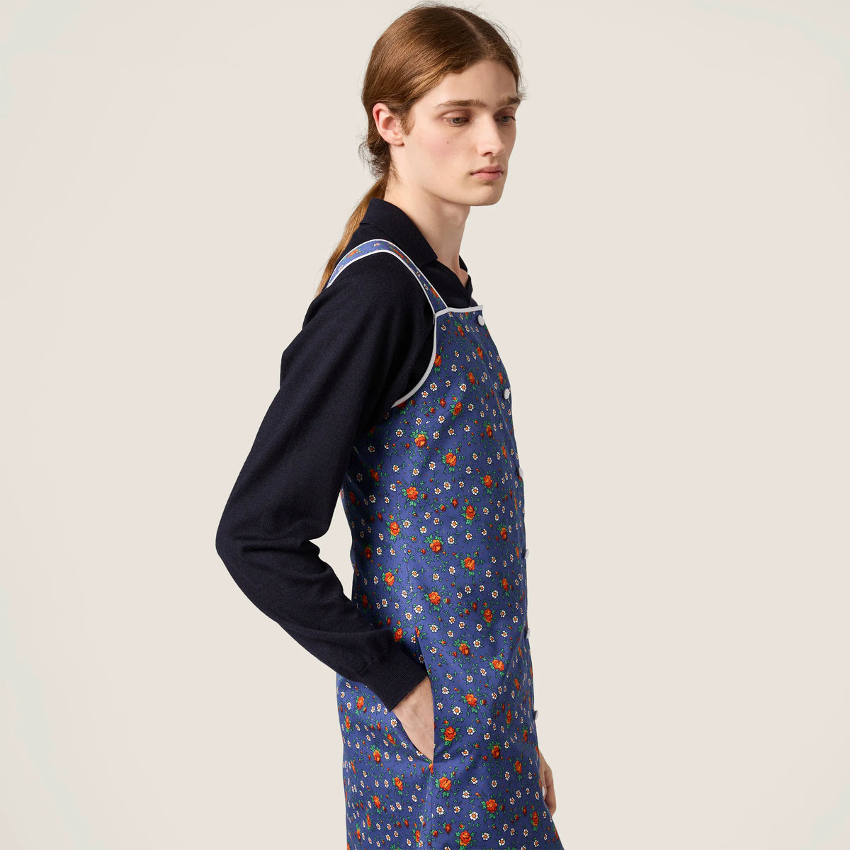 Navy Blue/Orange