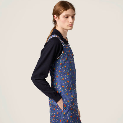 Navy Blue/Orange