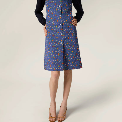Navy Blue/Orange