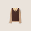 Cream/Cocoa Brown