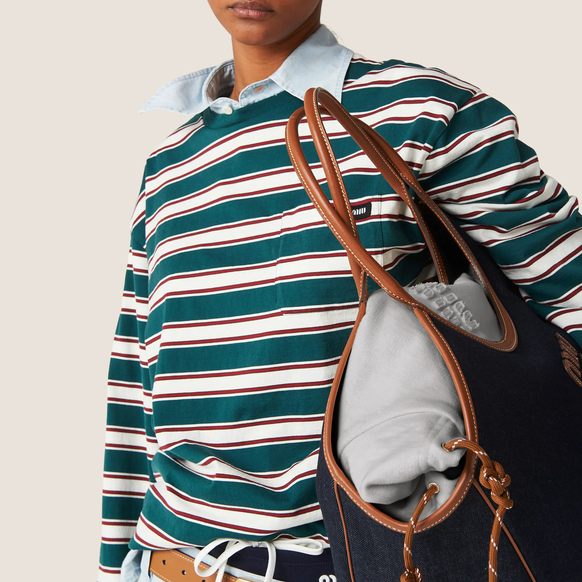 Green/White/Cognac