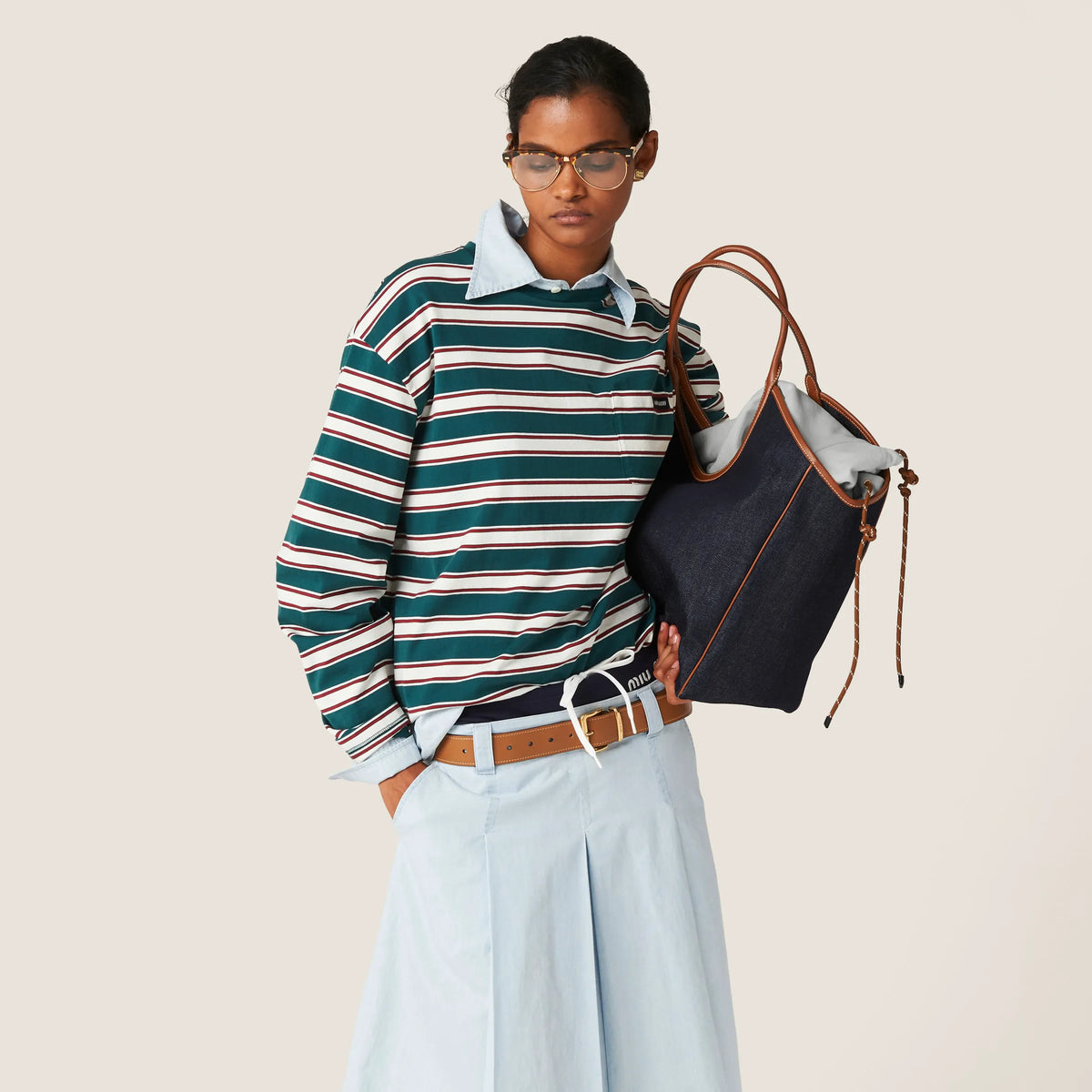 Green/White/Cognac