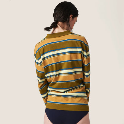 MUSTARD/CREAM/BLUE