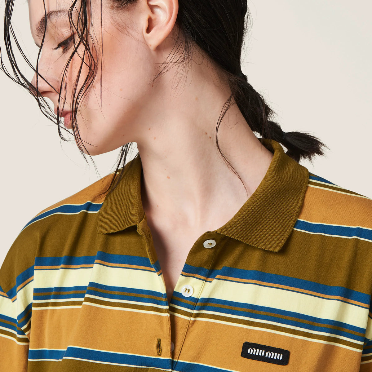 MUSTARD/CREAM/BLUE