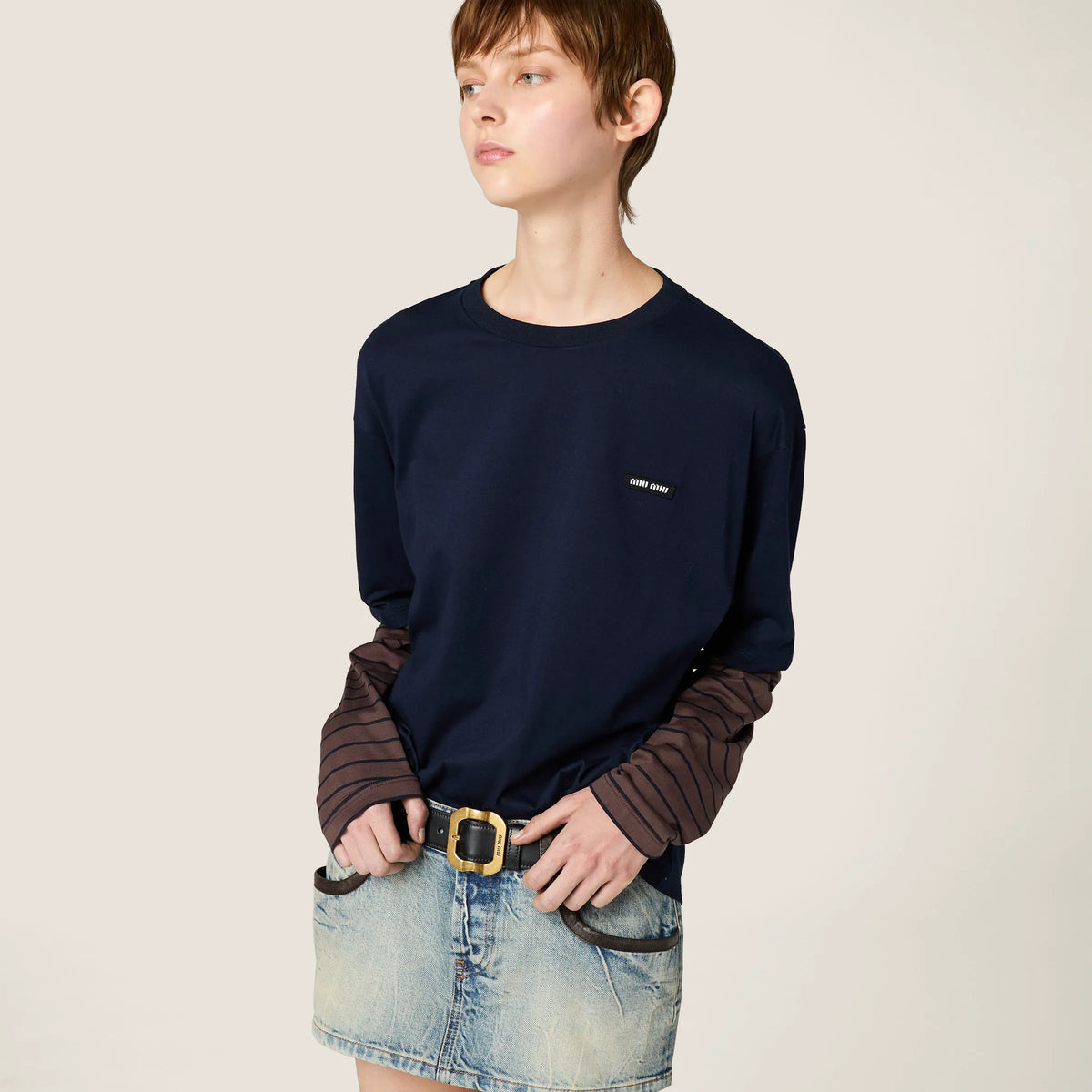 Blue/Cocoa Brown