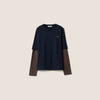 Blue/Cocoa Brown