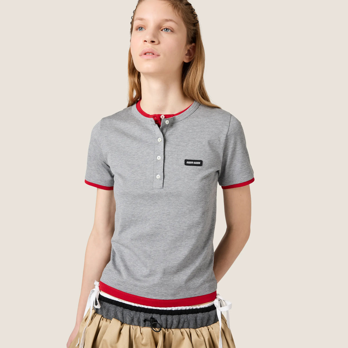 Grey/Red