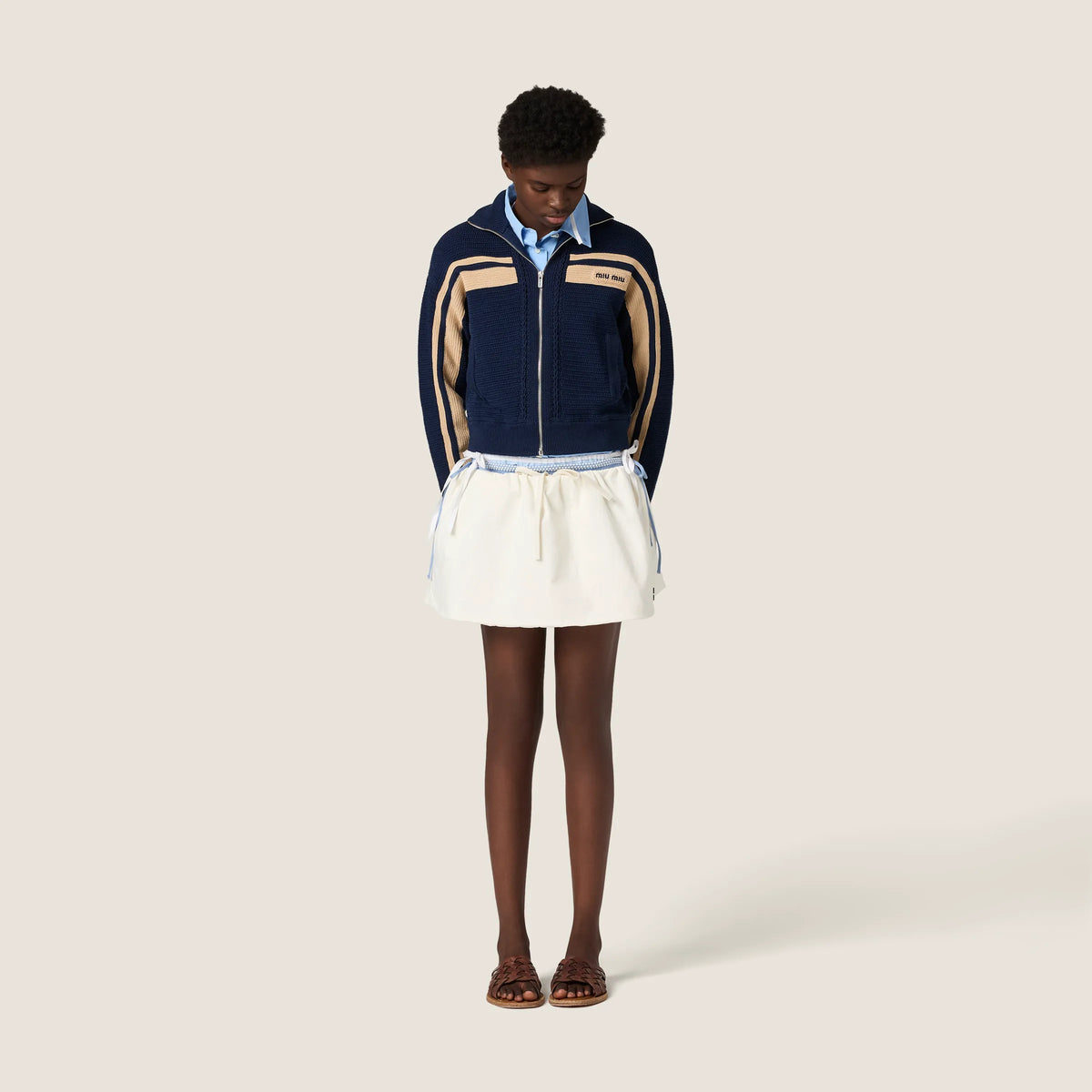 Navy Blue/Sand