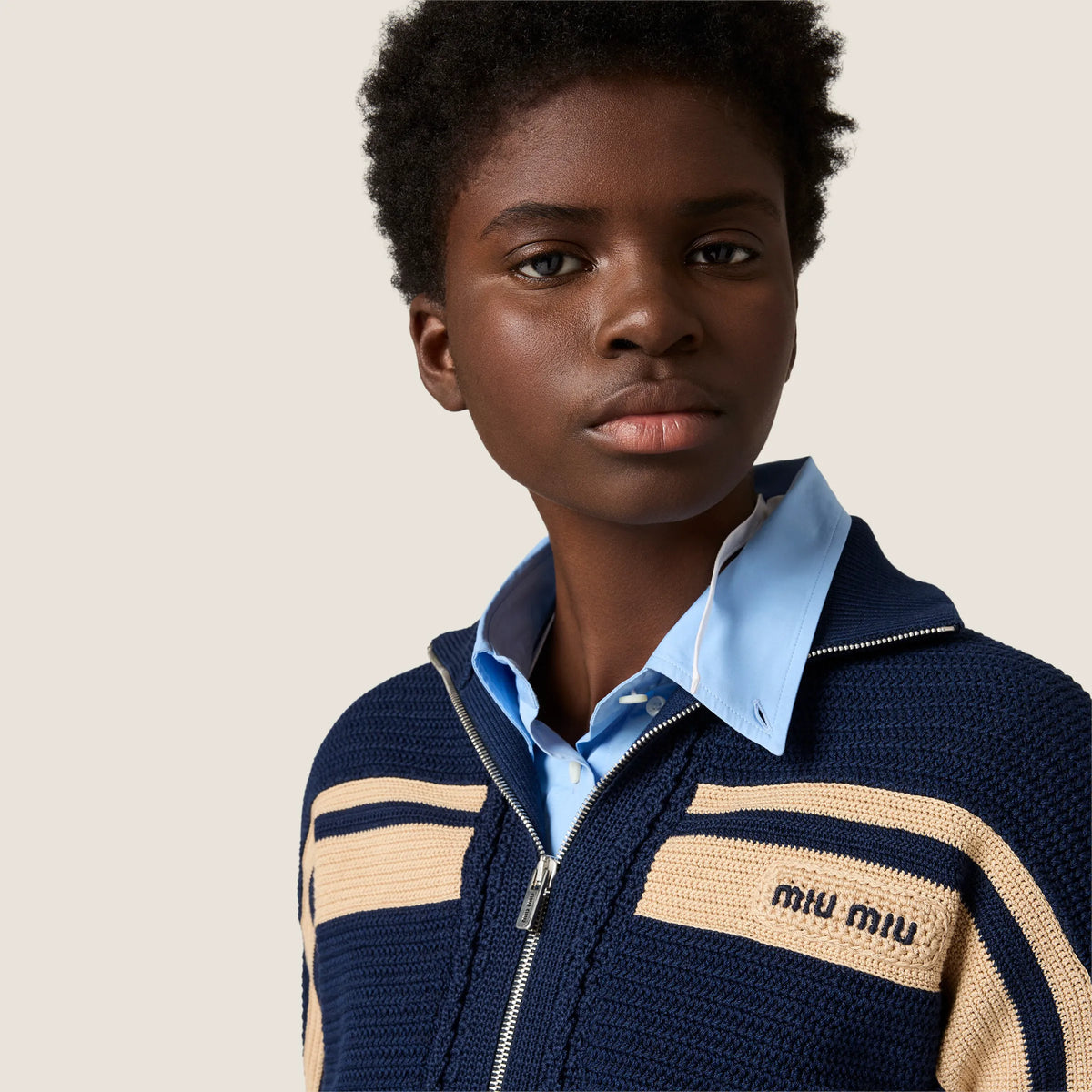 Navy Blue/Sand