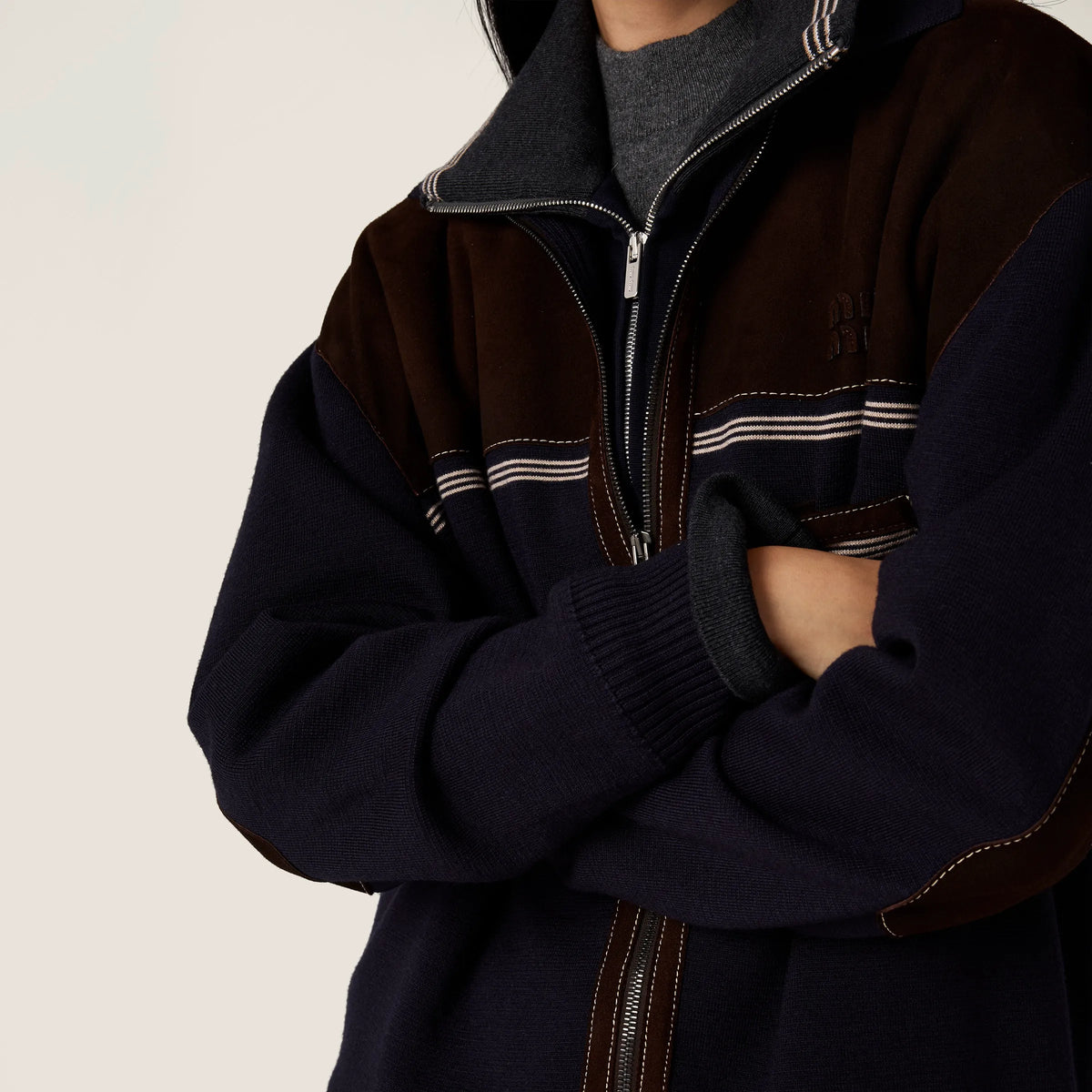 Blue/Cocoa Brown