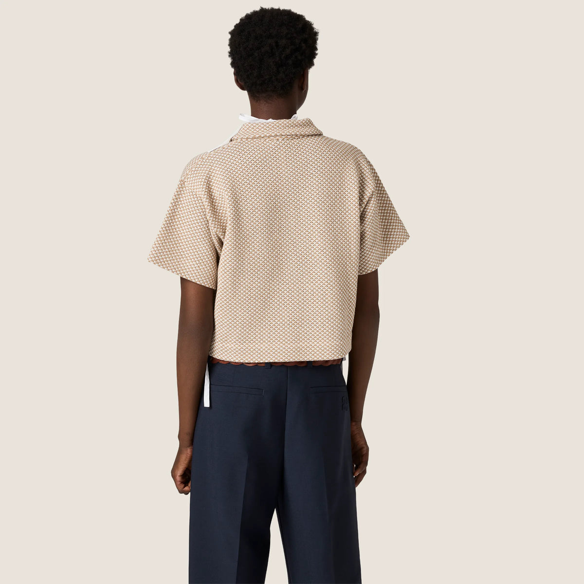 White/Camel Brown
