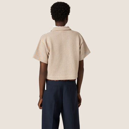 White/Camel Brown