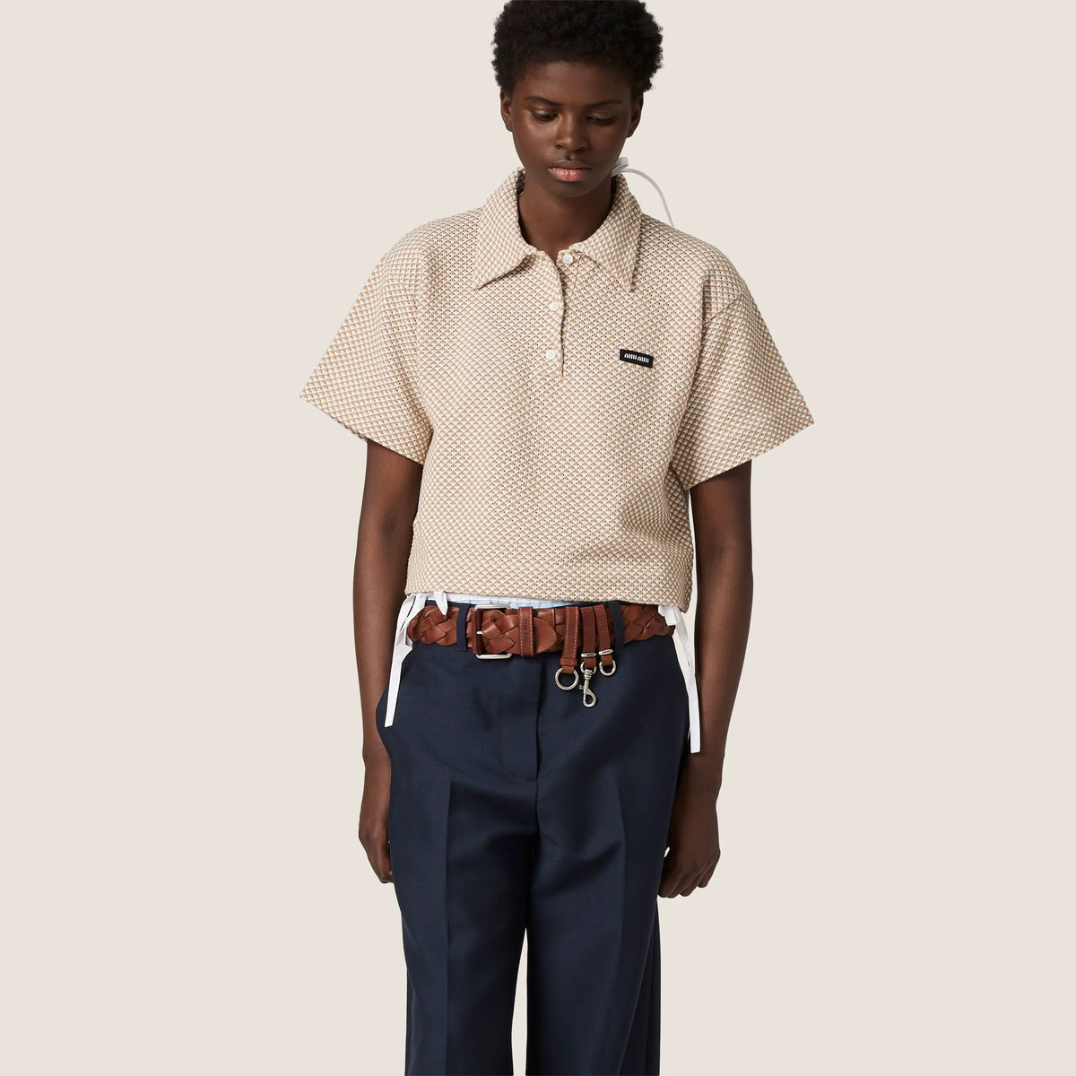 White/Camel Brown