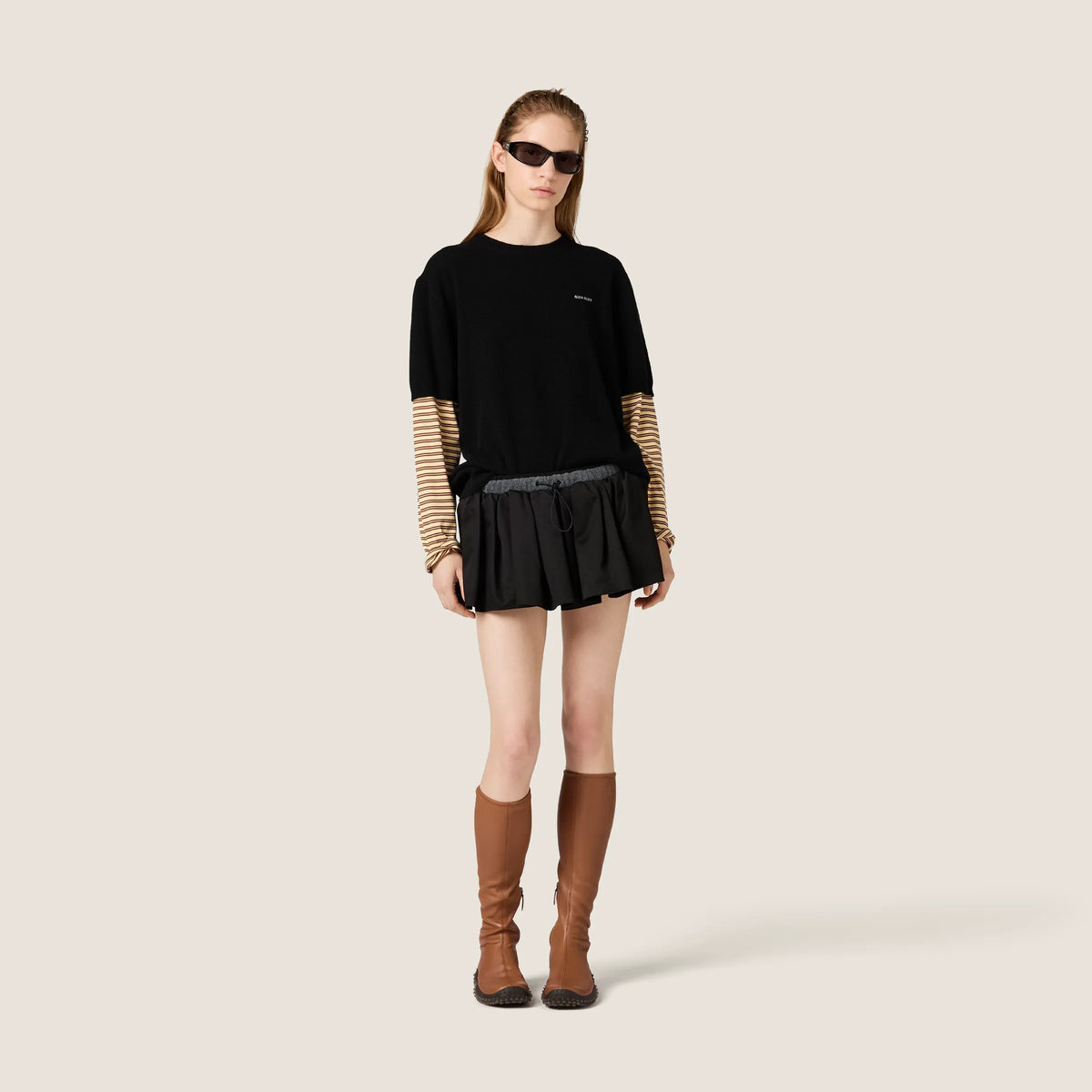 Black/Cream/Cocoa Brown