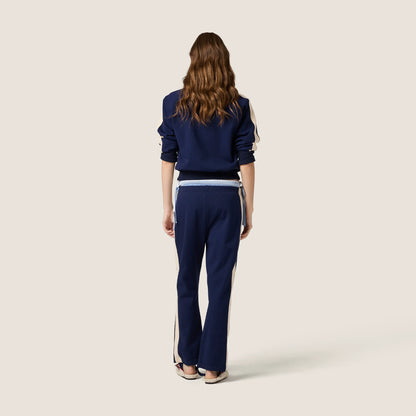 Blue/Ivory