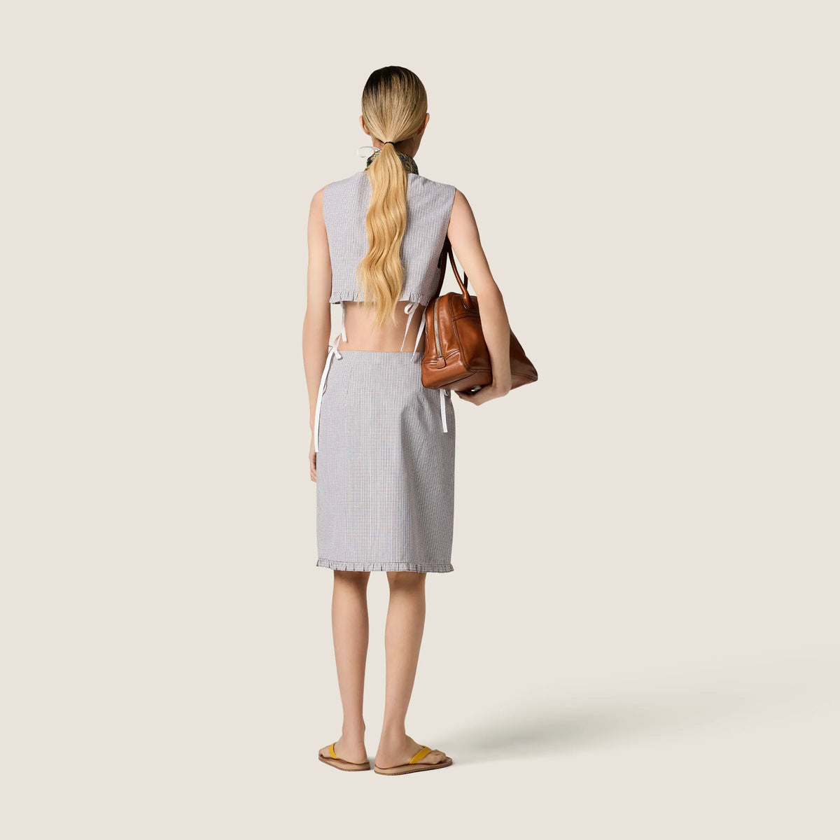 White/Cocoa Brown