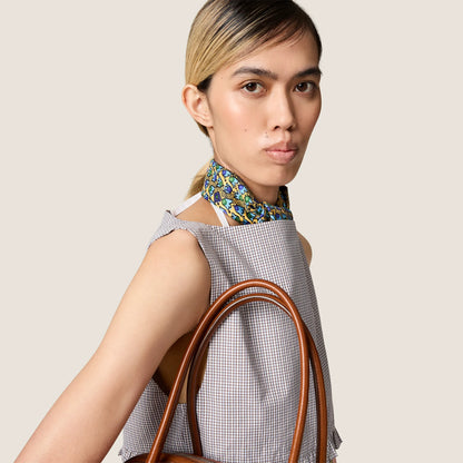 White/Cocoa Brown