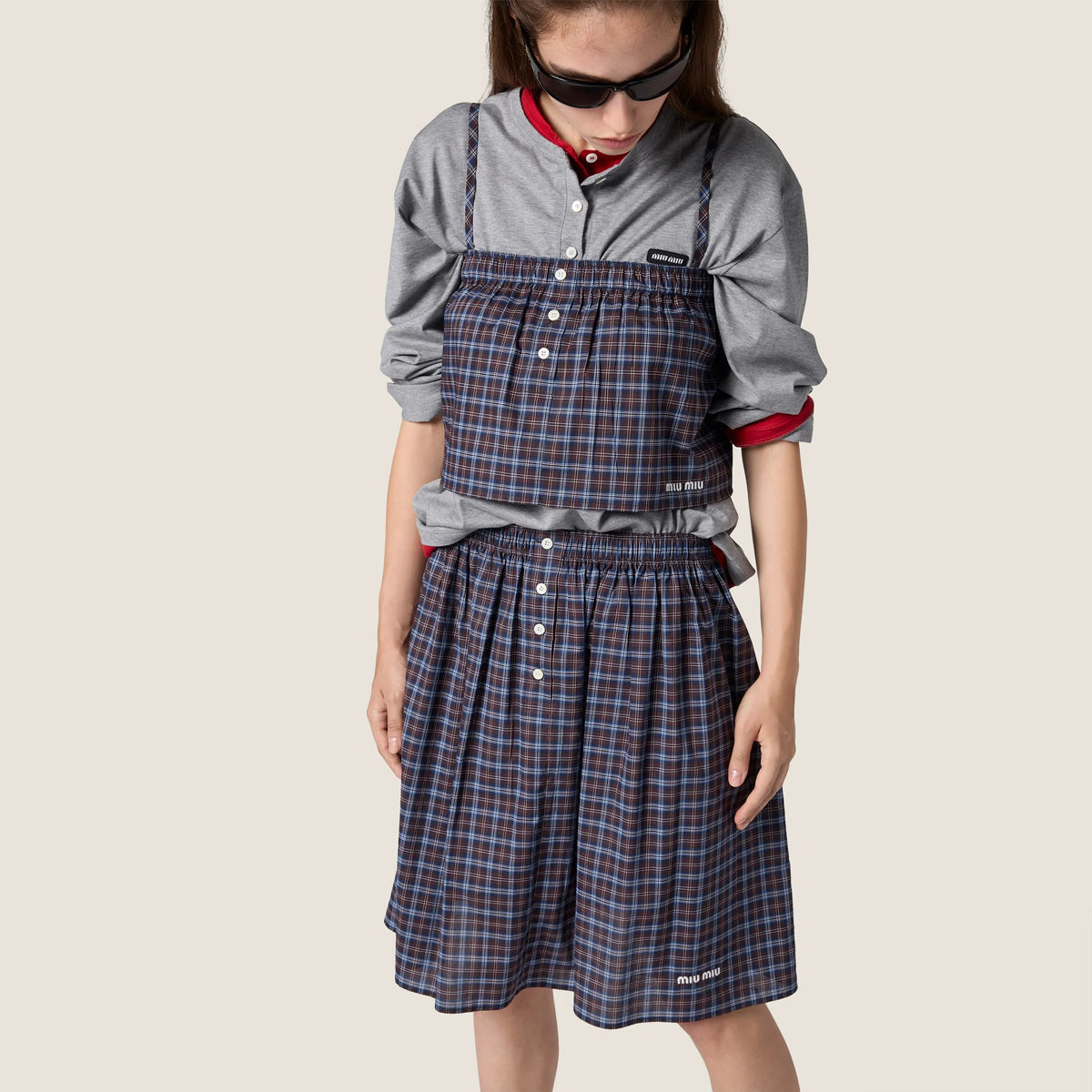Blue/Cocoa Brown